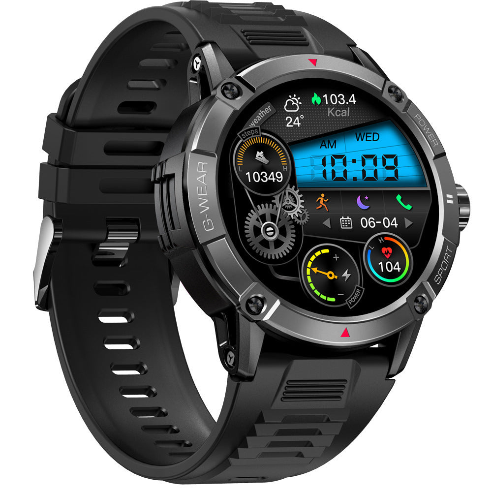 NX8 smartwatch 1.52 inch screen one click link Bluetooth call exercise heart rate detection IP68 waterproof