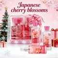 Bath Body Care Gift Set Shower Gel Body Lotion Body Mist Aloe Vera Vitamin E Glycerin Deep Moisturizing Fragrance Set for Wom