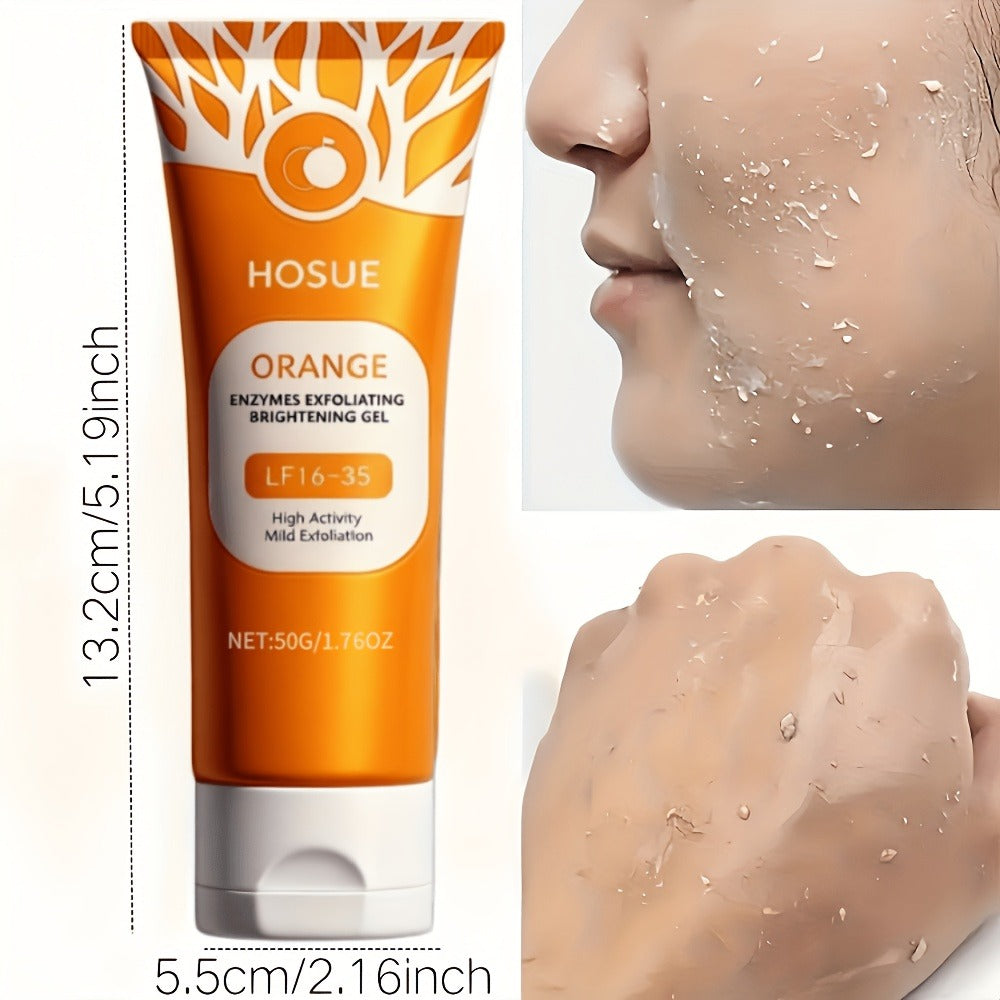 Orange-Label Facial Exfoliating Gel, 50g Tube with Niacinamide, Ascorbic Acid and Orange Fruit Extract Panel — image 4
