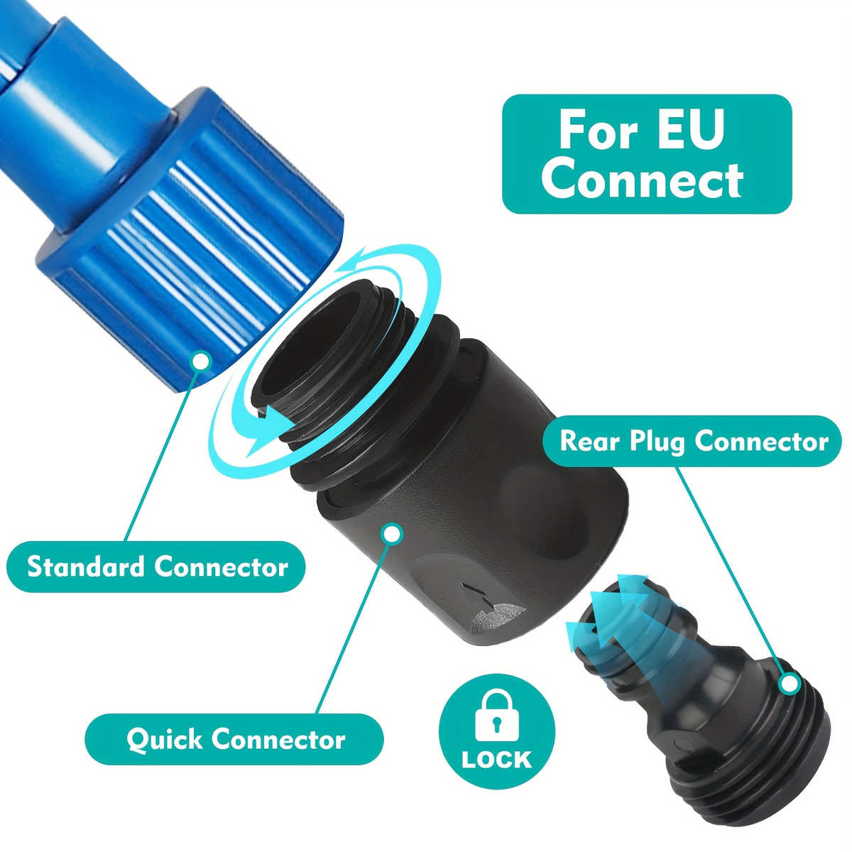 Misting System | Portable Outdoor Cooling Patio Pool Garden Hose Mist — image 14