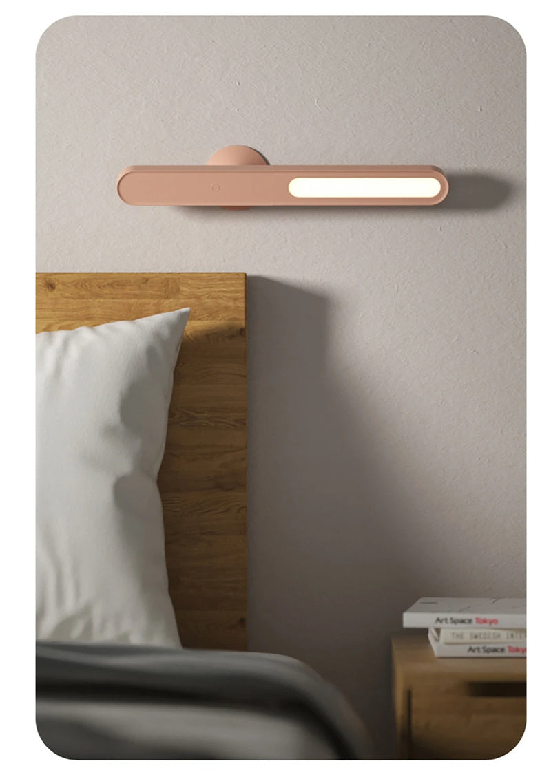 Reading Table Lamp Creative Geometric Desk Lamp Wireless Wall Lamp Multifunctional Magnetic Suction Small Night Light