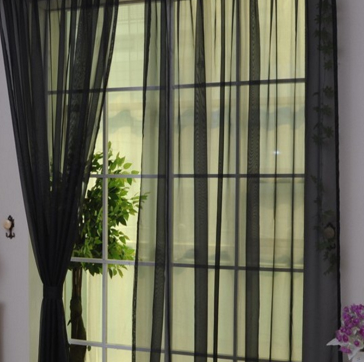 Curtains Solid Tulle Modern Curtains For Living Room Transparent Tulle Curtains Window Sheer For The Bedroom