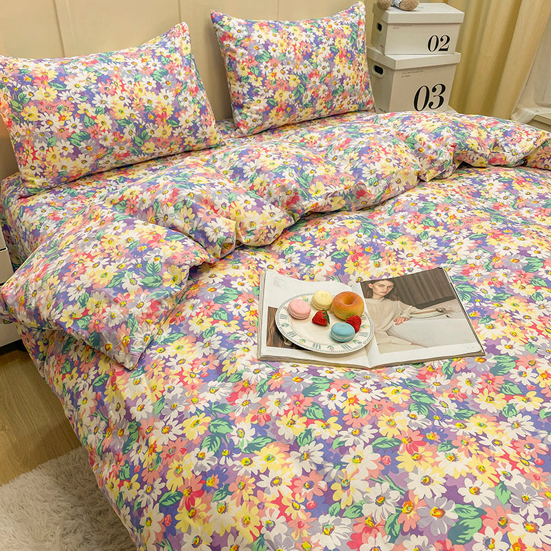 Four Piece Set Of Pure Cotton Bedding