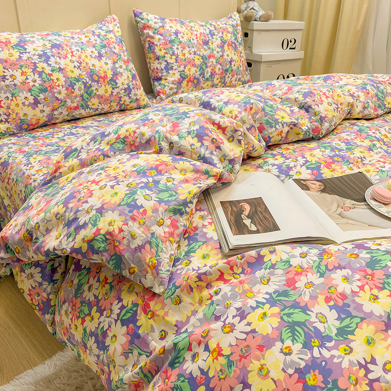 Four Piece Set Of Pure Cotton Bedding