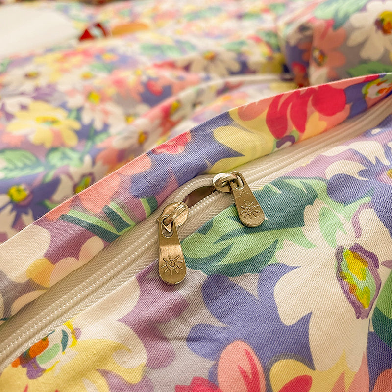 Four Piece Set Of Pure Cotton Bedding