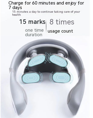 Shoulder neck domestic neck massager