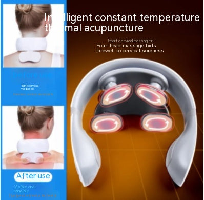 Shoulder neck domestic neck massager