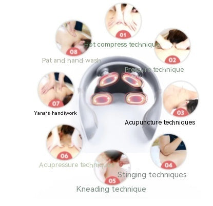 Shoulder neck domestic neck massager