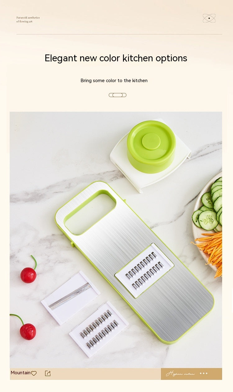 Stainless Steel Cutter Grater Multi-function Vegetable Chopper Kitchen