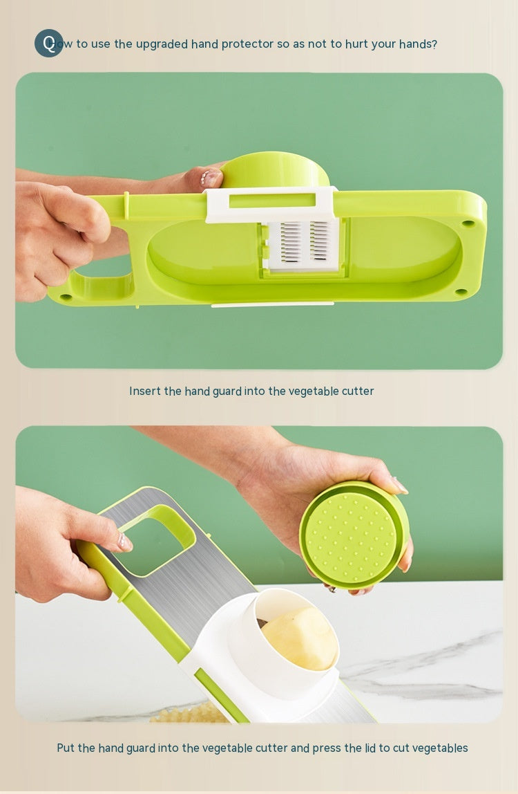 Stainless Steel Cutter Grater Multi-function Vegetable Chopper Kitchen