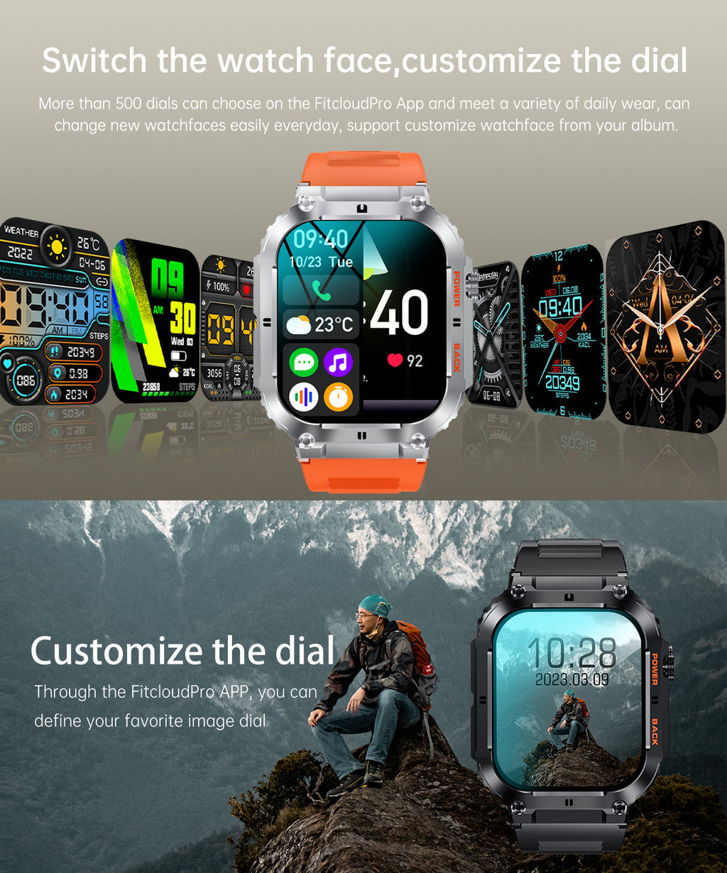 K57PRO Call Bluetooth Smartwatch