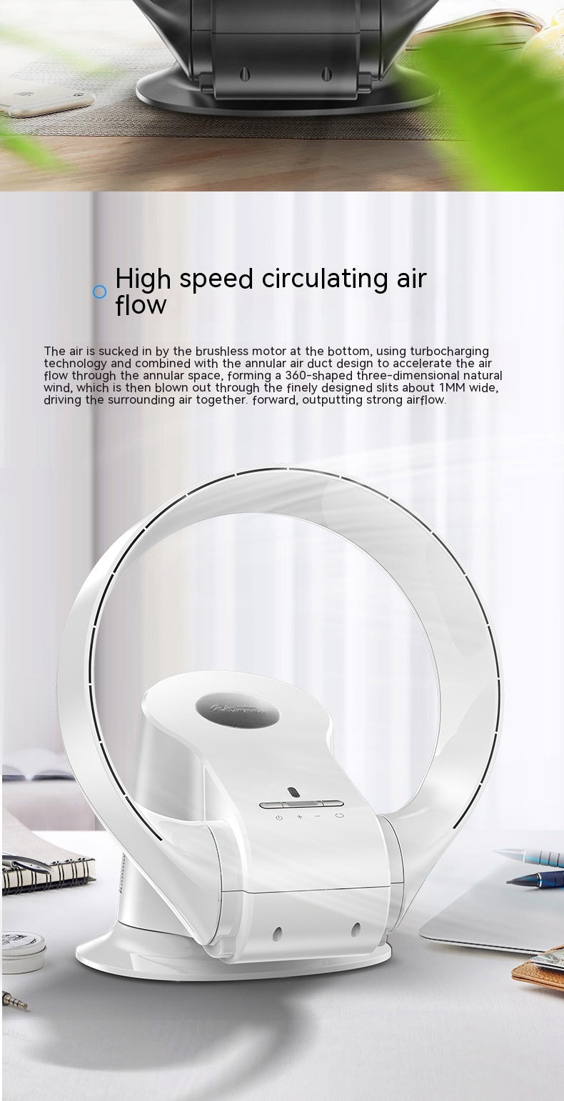 SK Bladeless Fan Home Remote Control Floor
