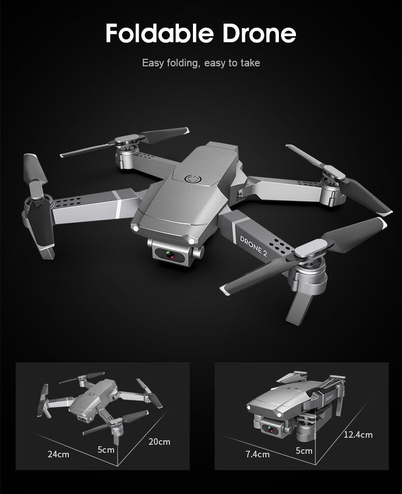 E68 Quadcopter Folding Drone