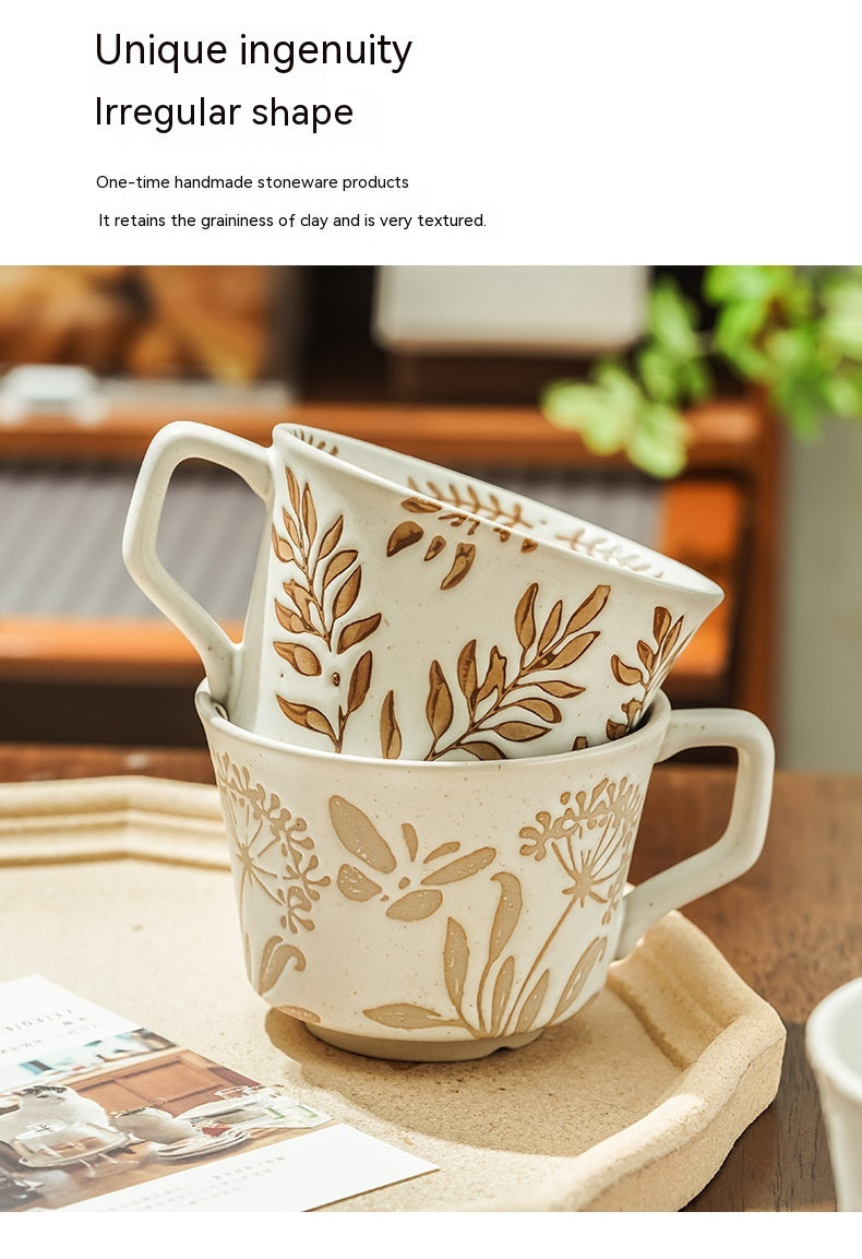 Minimalist Nordic Ceramic Home Hand-painted Mugs