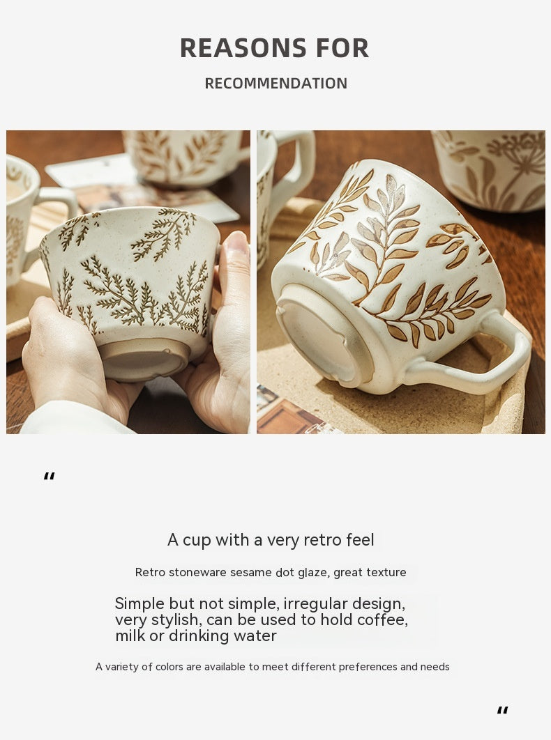 Minimalist Nordic Ceramic Home Hand-painted Mugs