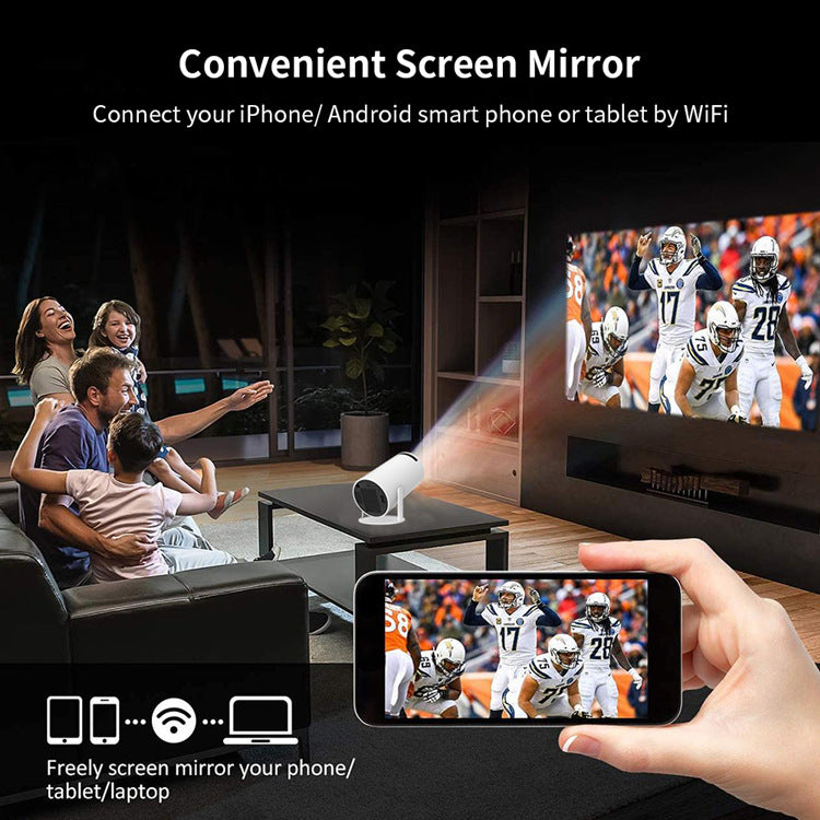 HD 720p Household Portable Mini Projector