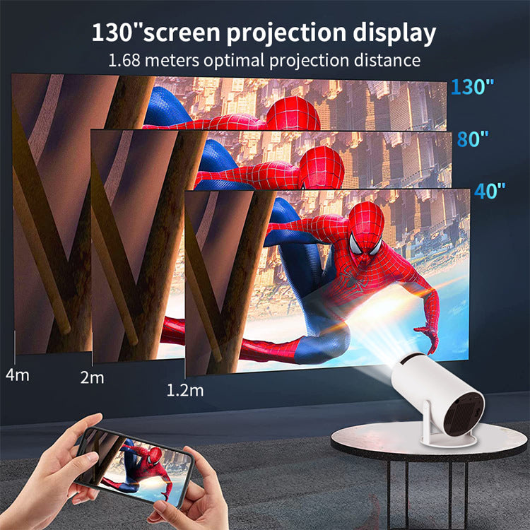 HD 720p Household Portable Mini Projector