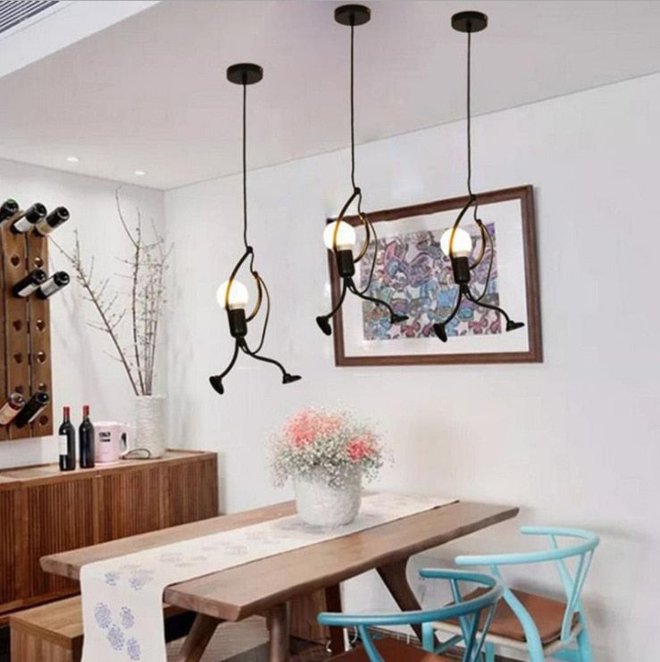 Indoor villain chandelier