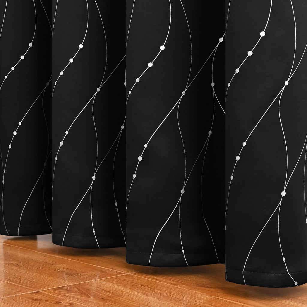 Modern Minimalist Furnishings Decorative Blackout Curtains