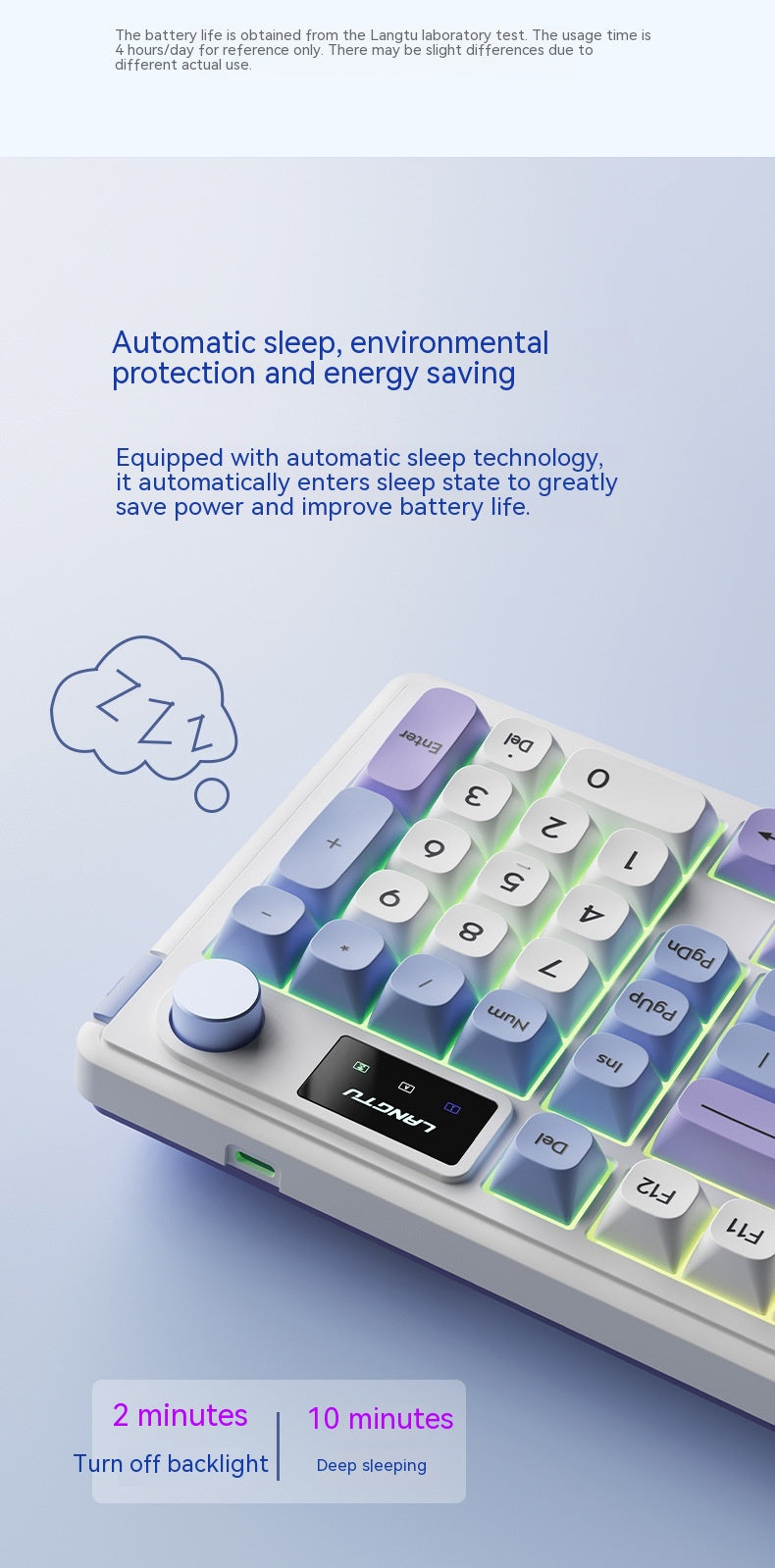 Wireless Bluetooth Mute Keyboard E-sports Office Keyboard