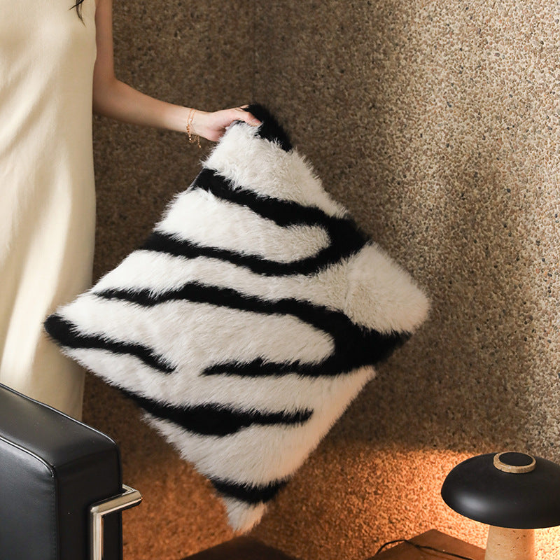 Long-haired Rabbit Wool Short Velvet Casual Cover Warm Blanket