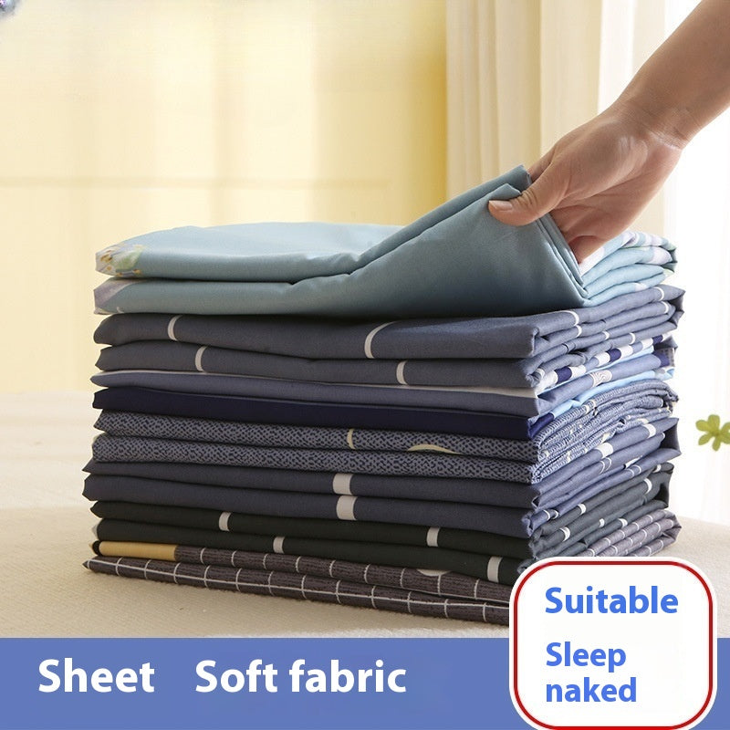 Single Double Bed Cartoon Bed Sheets Single Piece