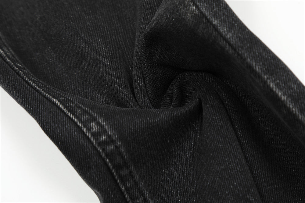 Vintage Fashion Denim Trousers For Men
