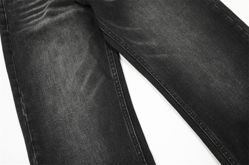Vintage Fashion Denim Trousers For Men