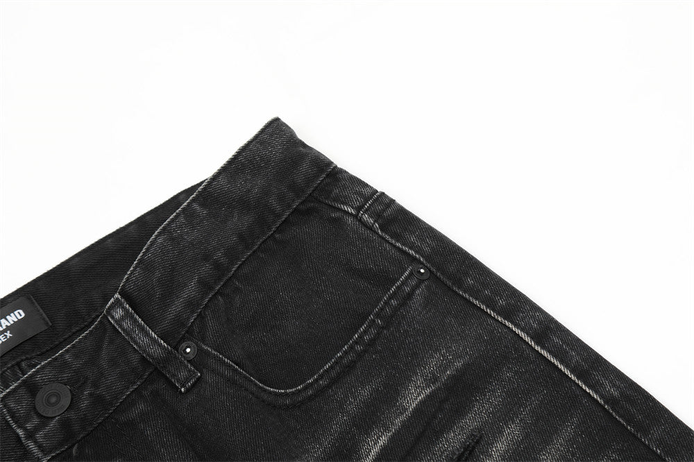 Vintage Fashion Denim Trousers For Men