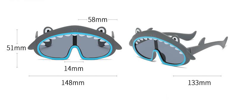 Cartoon silicone kids sunglasses