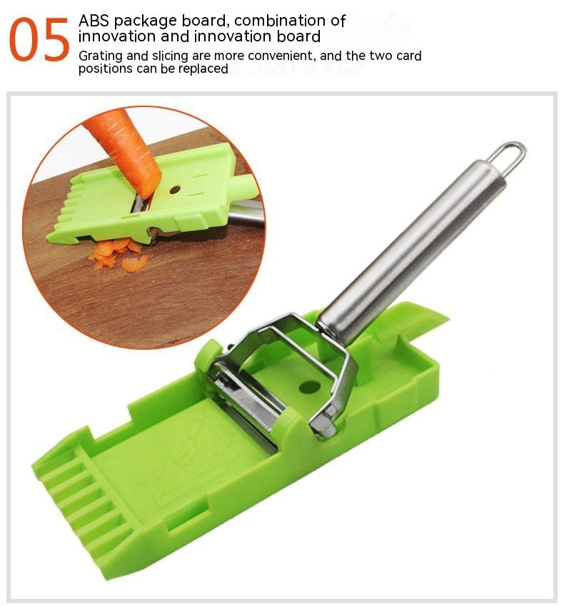 Multi-functional Stainless Steel Peeler Beam Knife Paring Knife Combination