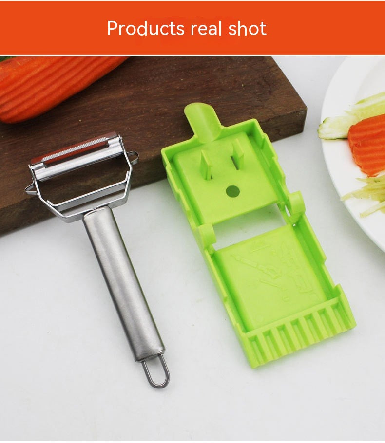 Multi-functional Stainless Steel Peeler Beam Knife Paring Knife Combination