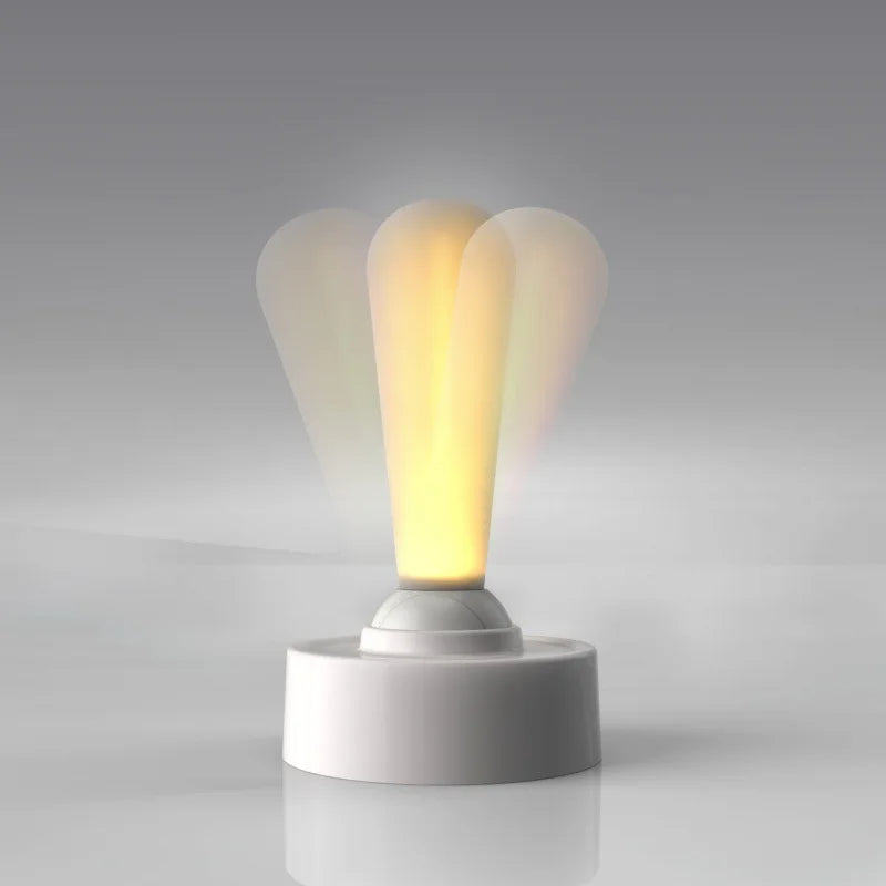 Toggle Light Indoor Bedroom Bedside Atmosphere Light Silicone USB Rechargeable Wall Light Silicone Small Night Lamp Decoration Home Decor