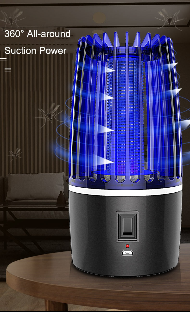 USB Rechargeable moustique tueur lampe