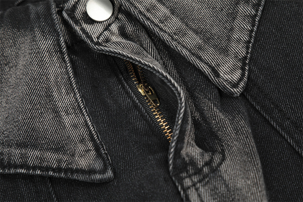 Inkjet Gradient Washed Jeans Men