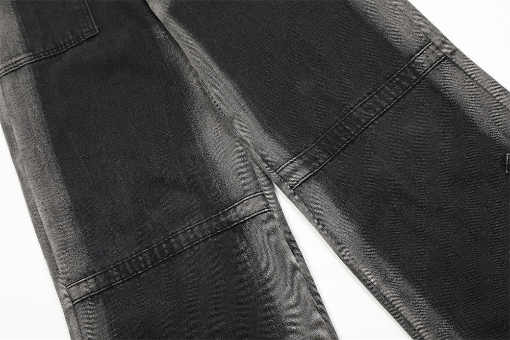 Inkjet Gradient Washed Jeans Men