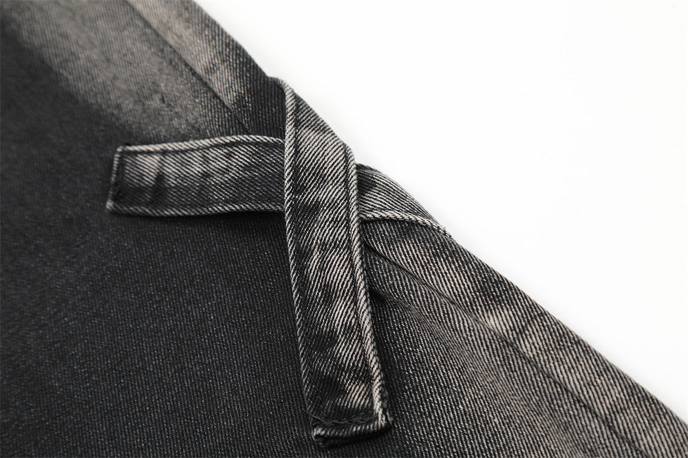 Inkjet Gradient Washed Jeans Men