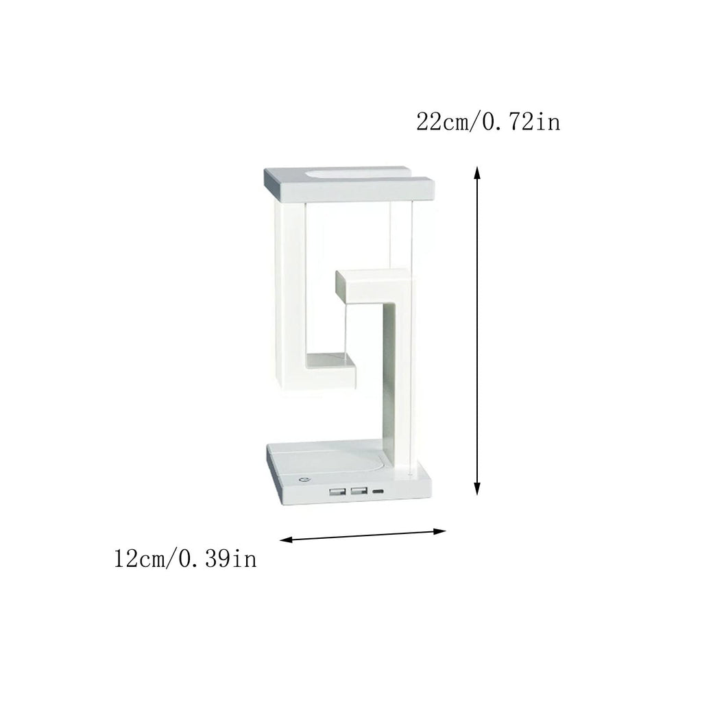 Creative Smartphone Wireless Charging Suspension Table Lamp Balance Lamp Floating For Home Bedroom