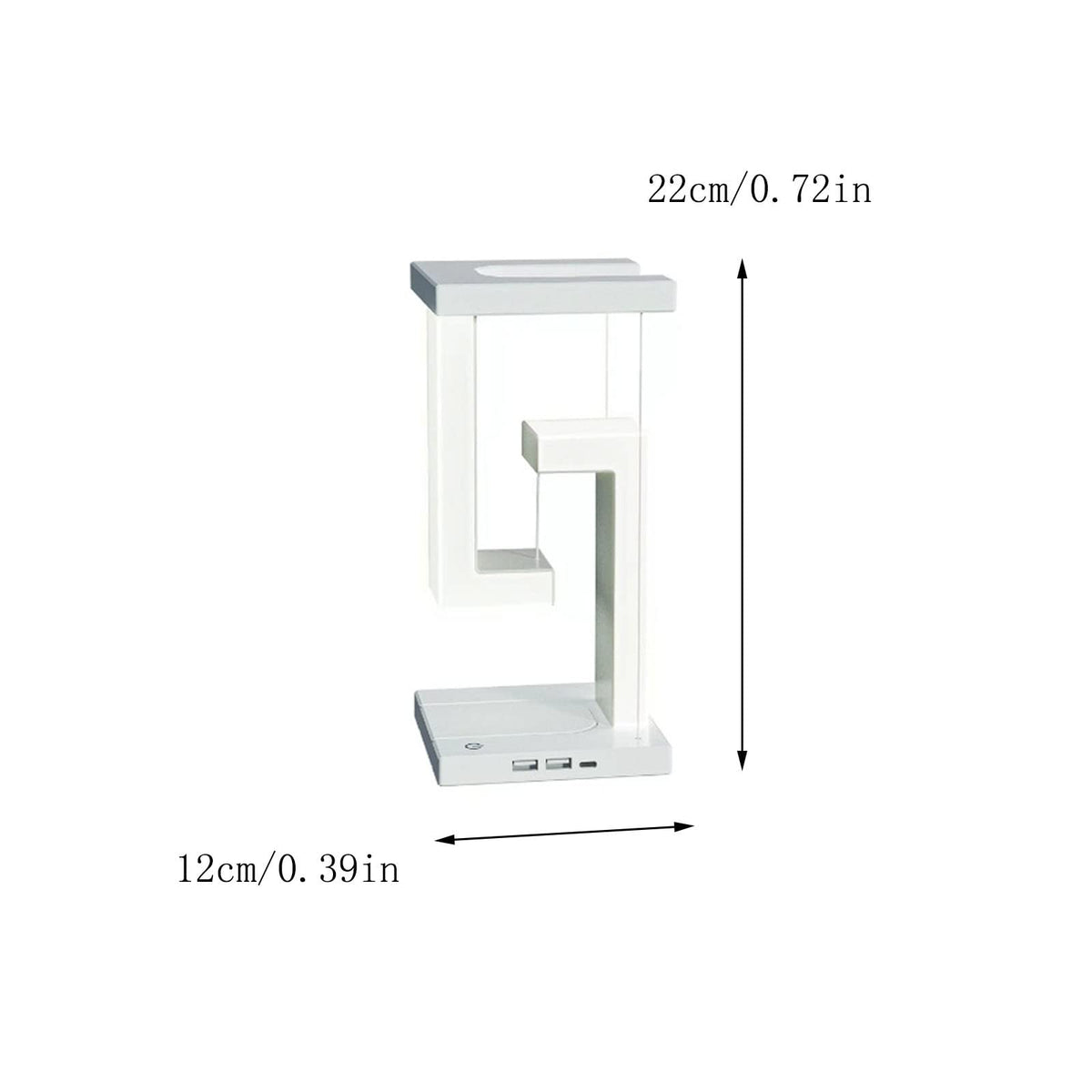 Creative Smartphone Wireless Charging Suspension Table Lamp Balance Lamp Floating For Home Bedroom