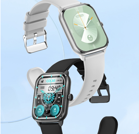 Exercise Heart Rate Meter Step Talk Music Full Screen Smartwatch