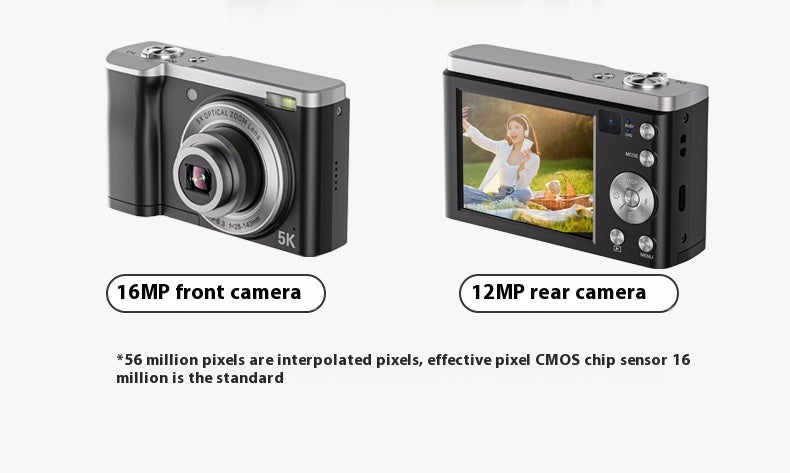 5K HD Shooting Digital Camera Optical Zoom Anti-shake Camera