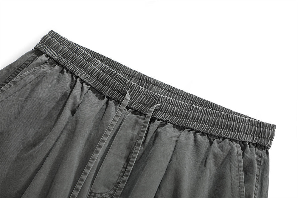 Pleated Paratrooper Casual Trousers For Men