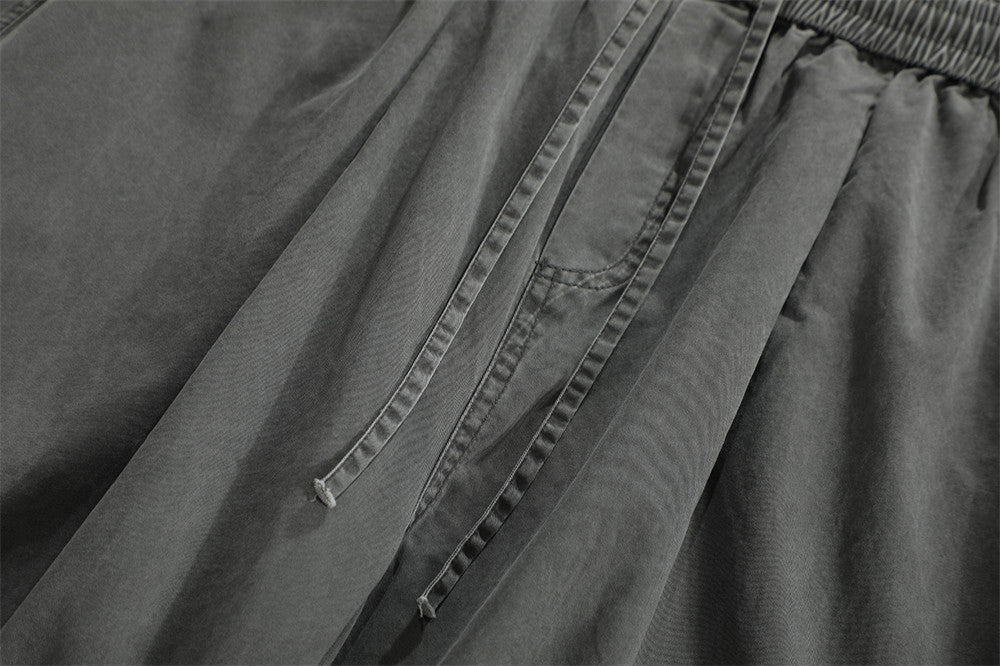 Pleated Paratrooper Casual Trousers For Men