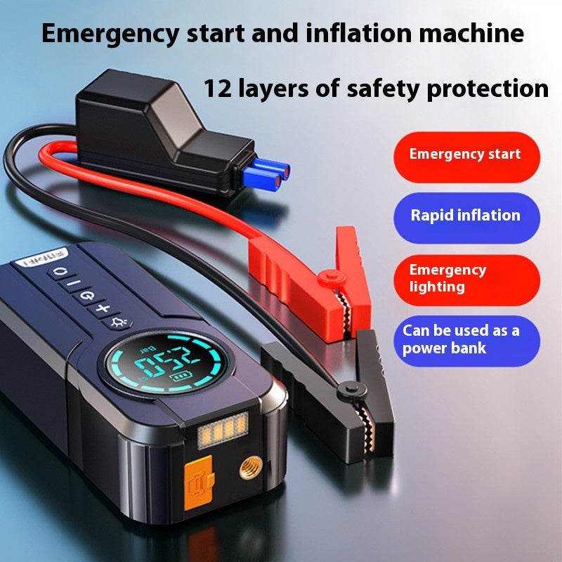 Automobile Emergency Start Power Source Inflatable Integrated