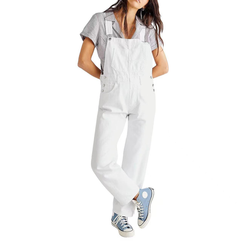 Fashion Casual Loose Denim Trousers