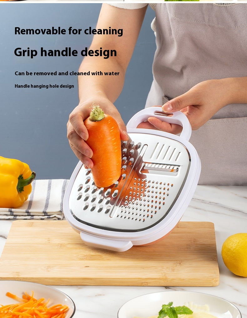 Multifunctional Lunch Box Planer Stainless Steel Grater Kitchen Gadgets
