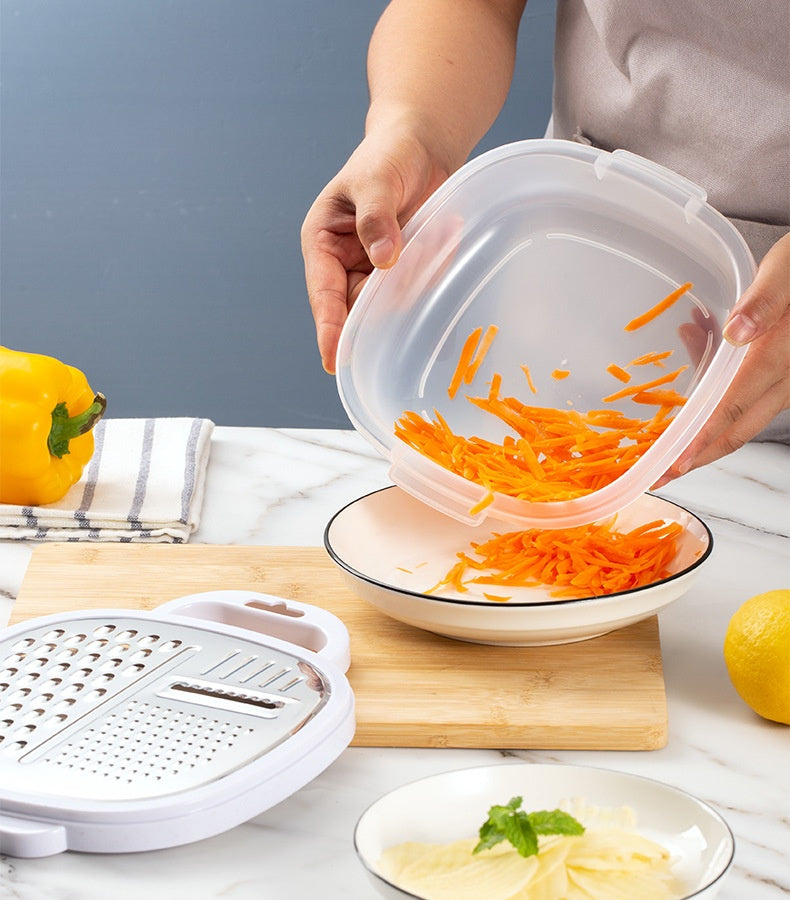 Multifunctional Lunch Box Planer Stainless Steel Grater Kitchen Gadgets