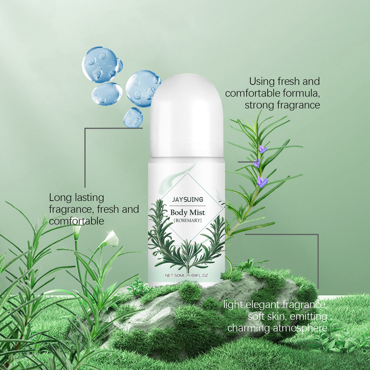 Rosemary Body Lotion Dry And Lasting Skin