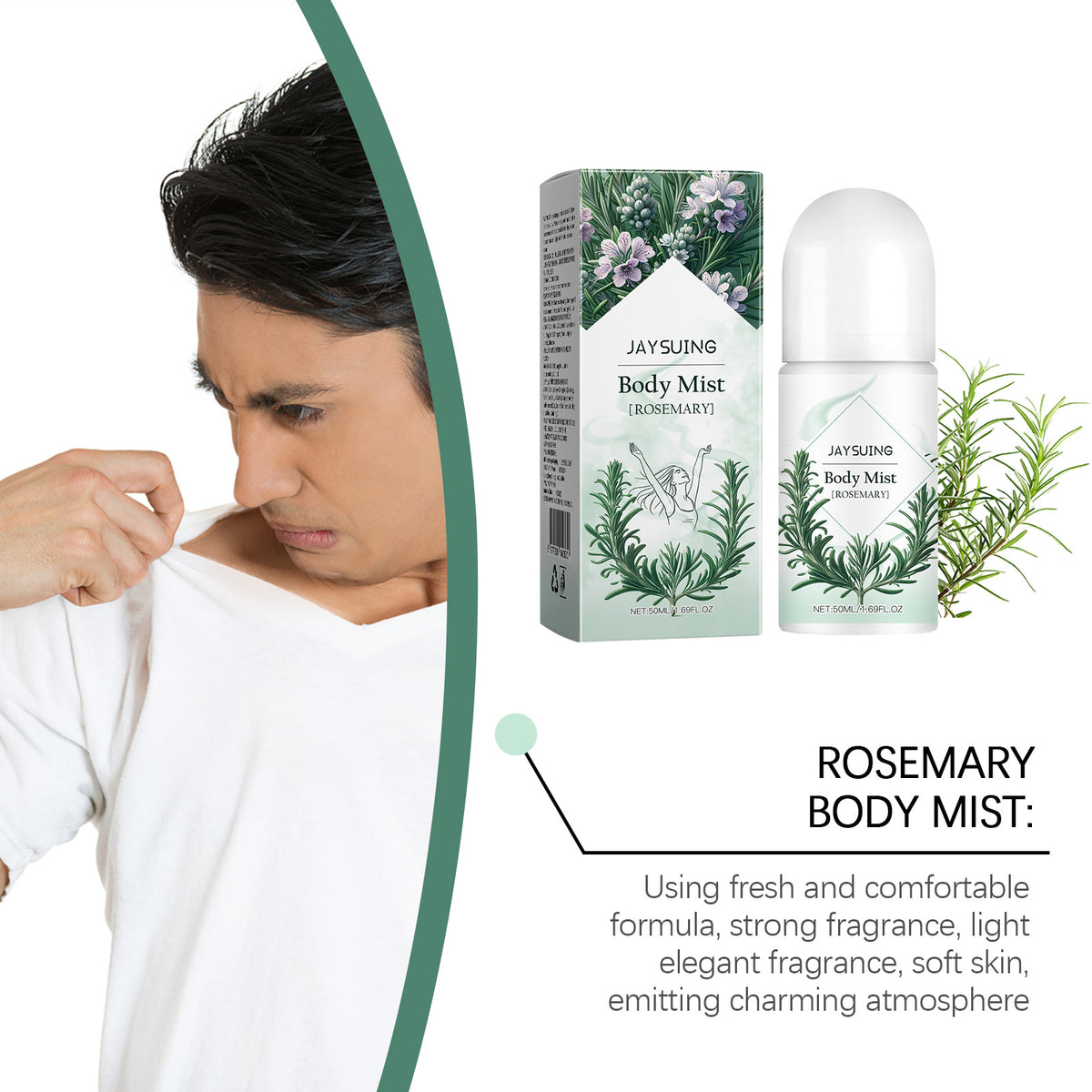 Rosemary Body Lotion Dry And Lasting Skin