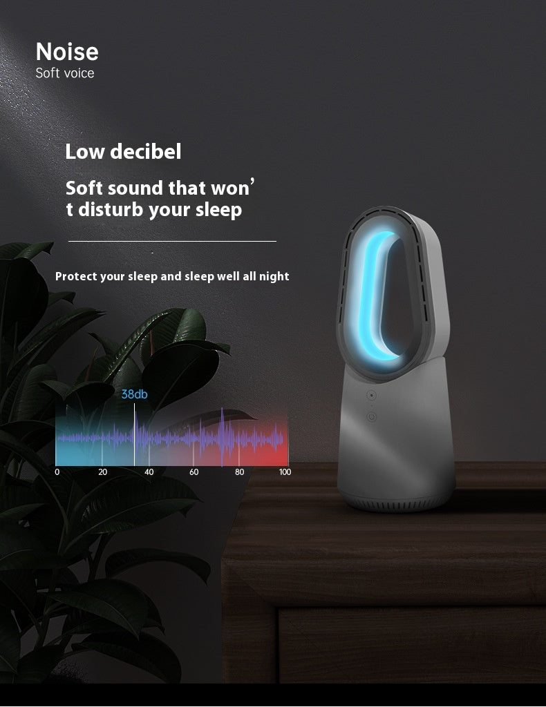New SK Bladeless Fan Floor Home Electronic Fan Tower Fan Desktop Office Remote Control Wind
